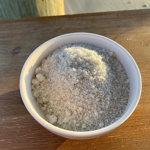 Miniatura 2 de (4) x 1.oz 82 Minerals FINE estilo francés 'celta' cosechado a mano y artesanal  Sal marina, hidrata, 100% auténtico, vegano Kosher *Perfecto para