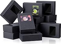 Vista 8 de Spakon 30 cajas de jabón para embalaje de jabón casero, mini caja de papel kraft con ventana de 3.5 x 2.6 x 1.2 pulgadas, caja de regalo rectangular