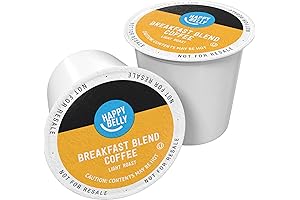 Amazon Brand - Happy Belly Light Roast Coffee Pods: Wake Up to...