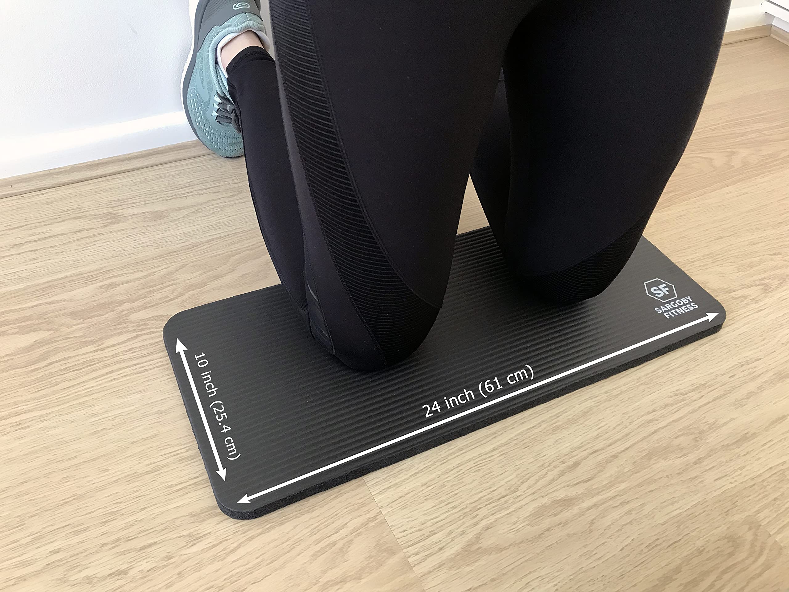 ginocchiera per yoga, spessore 15 mm, ginocchiera da pilates, per dare sollievo a ginocchia, gomiti, avambracci Tappetino per ginocchia