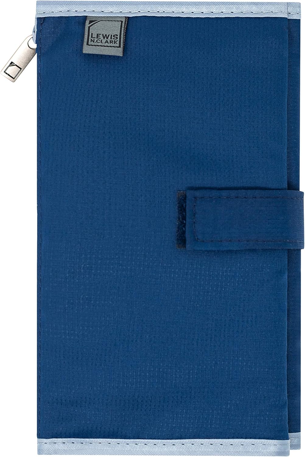 Lewis N. Clark Travel Pill Organizer, for Vitamins, Medication, Prescriptions, Or Medicine Storage, 16 Slot Pouch, Navy - Image 2