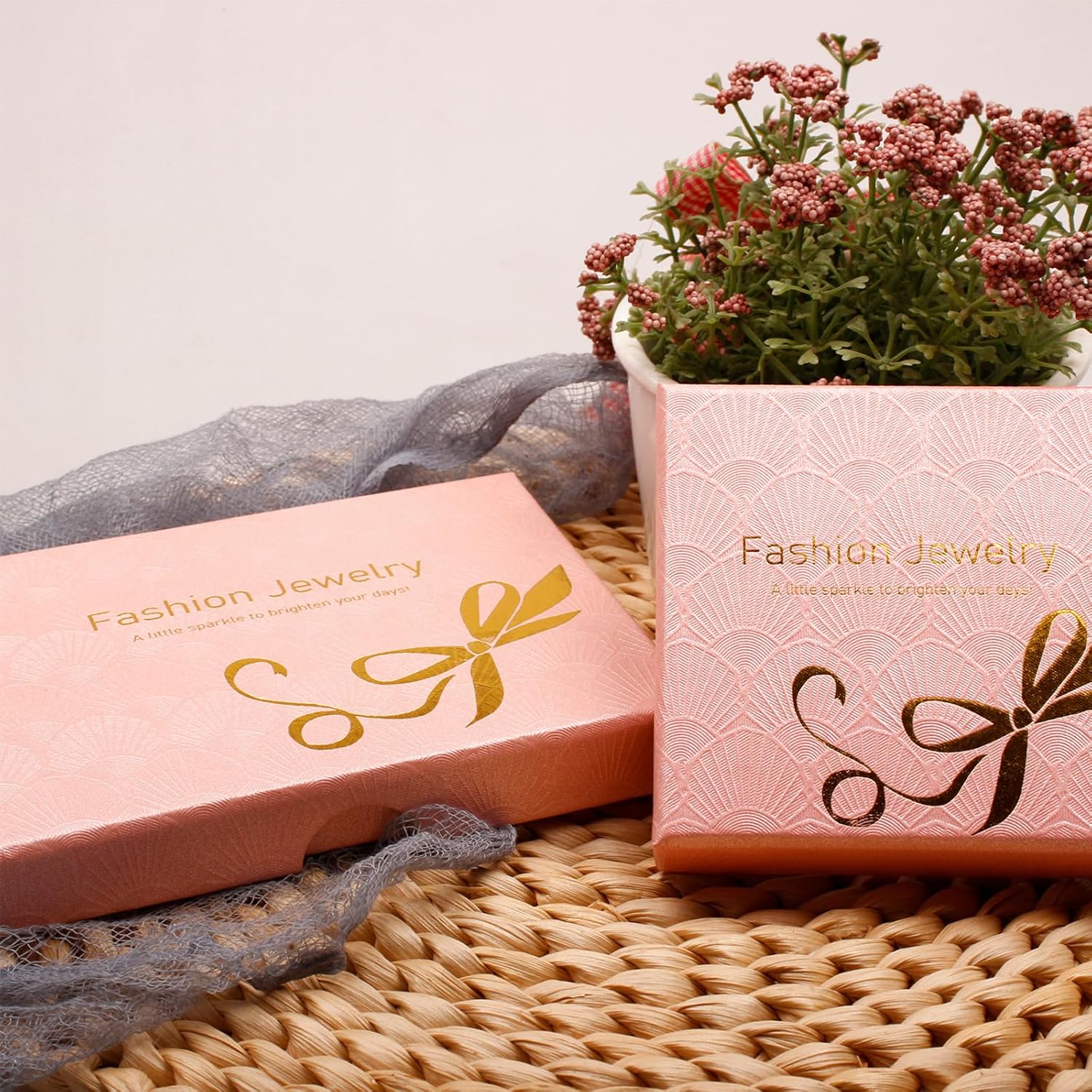 Crystal Birthstone Pendant Necklace, Gold Plated Chain, Cubic Zirconia Necklace,Dainty Baroque Necklace,Women's Birthday Valentines Day Mothers Day Christmas Gifts - Image 8