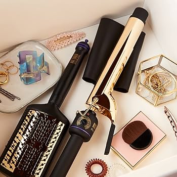 Hot Tools カールヘアアイロン Amazon.com: HOT TOOLS 24K Gold Professional 1