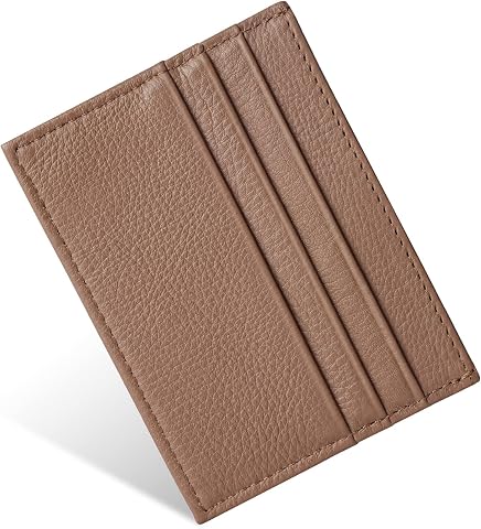 URAQT Tarjetero Hombre y Mujer, Porta Tarjetas de Tecnología Anti-Robo RFID, Card Holder, Carteira Porta Cartao, Funda Tarjeta Credito, Billeteras para Hombre y Mujer, Hombre