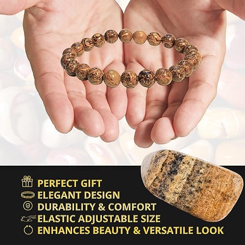 Vista 55 de Money Attraction Bracelet for Wealth, Prosperity & Success – Abundance & Good Luck Feng Shui Bracelet with Pyrite, Citrine, Tiger Eye & Green Green