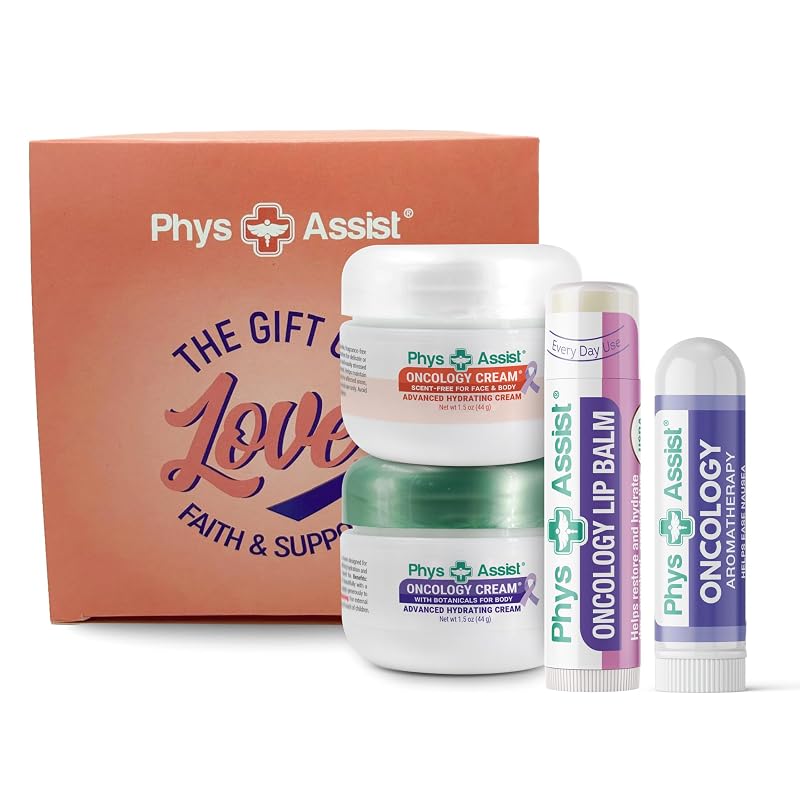 PhysAssist Kit de Cuidados da Pele com Creme, Bálsamo Labial e Roll-on