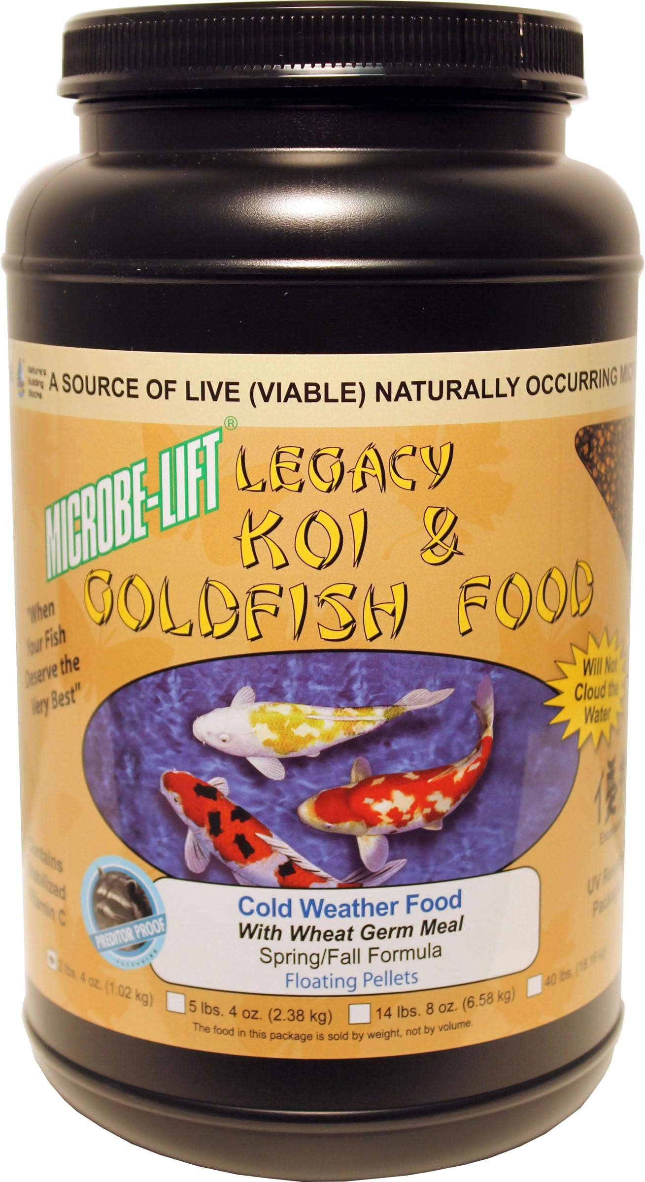 Ecological Laboratories Microbe Lift Wheat Germ Cold Weather Fish Food Size: 3.5 Pound