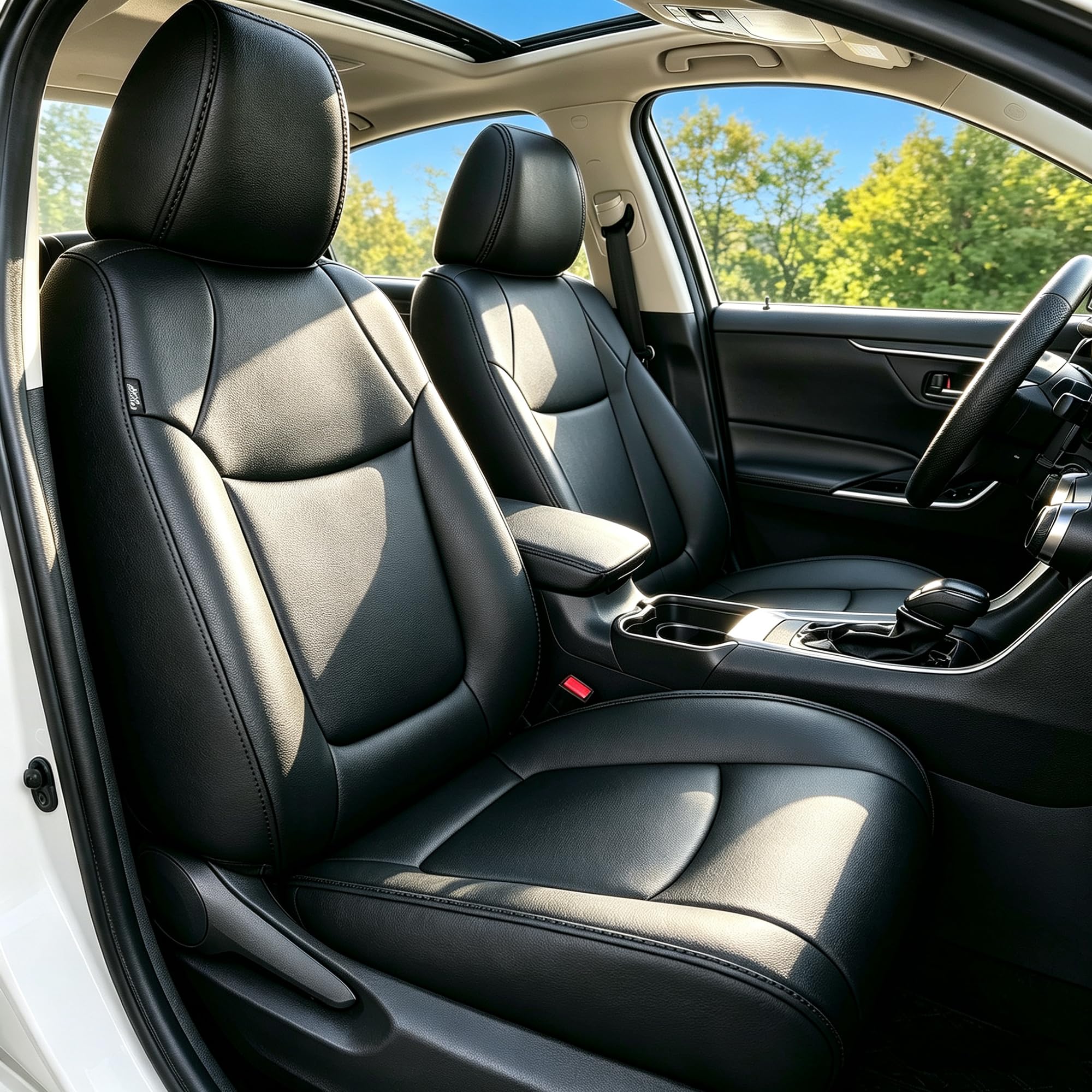 TTX LIGHTING Custom Fit for Toyota RAV4 Seat Covers 2019-2025 5-Seats