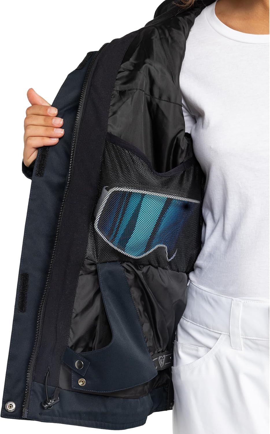 Roxy womens Billie Jacket – 10k Waterproof Snow Jacket, Tailored Fit, Pfas-free, Insulated - Image 9