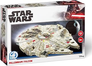 4D Cityscape Star Wars 3D Paper Model Kits (Millennium Falcon)