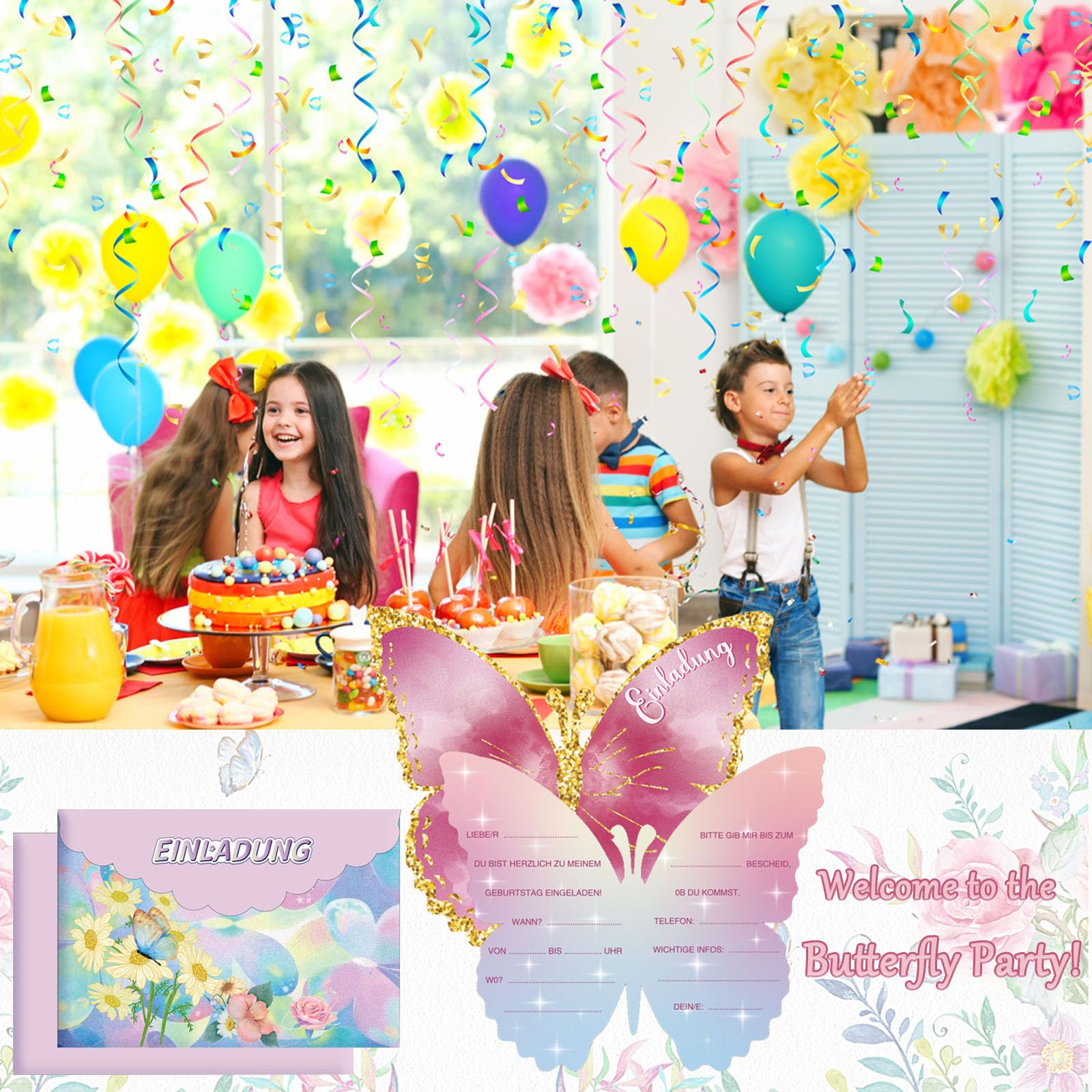 Faire-part - Cartes D'invitation De Mariage - 1x3 Pliables - Blanc