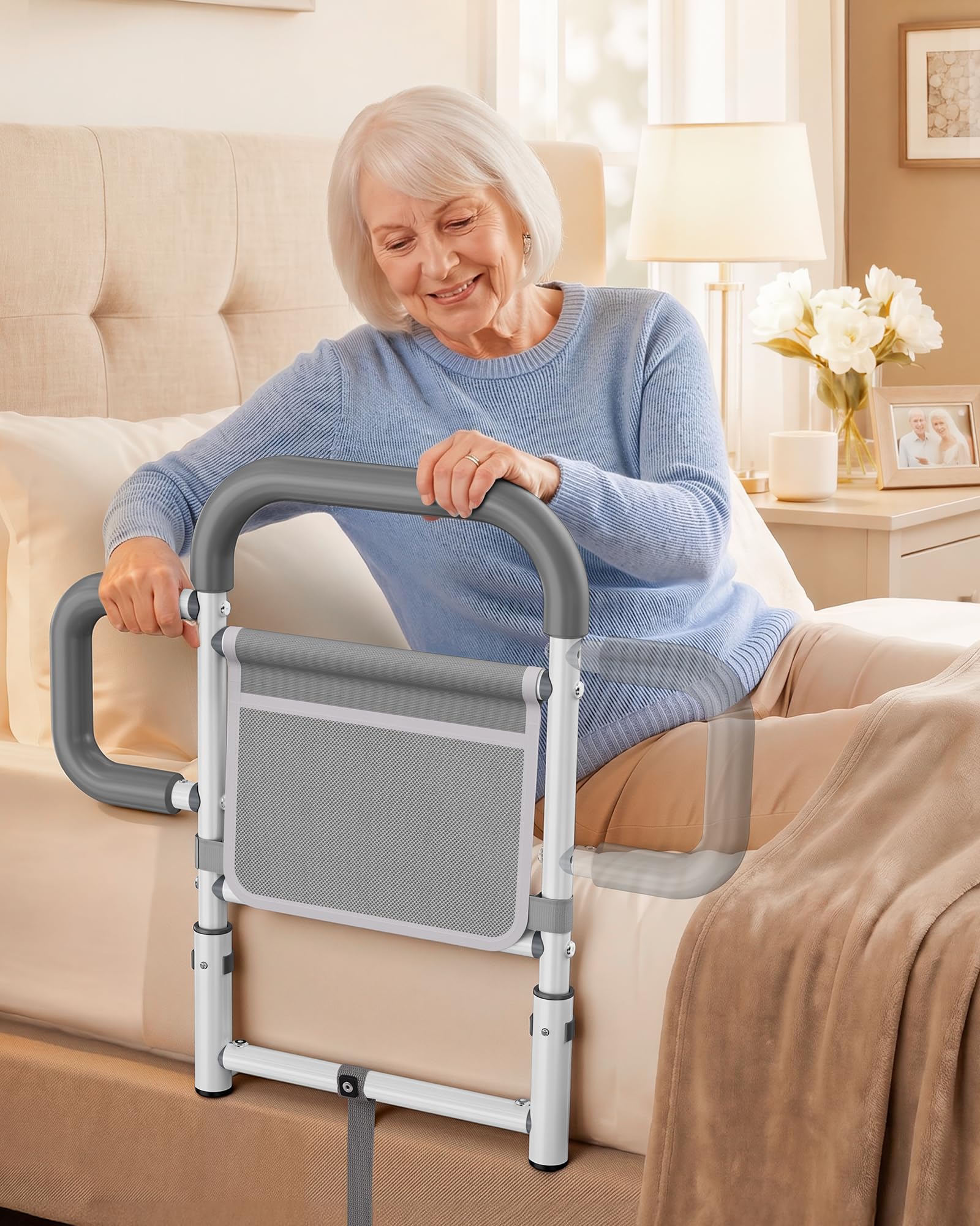 ONTHEWEI Bed Rails for Elderly Adults Safety