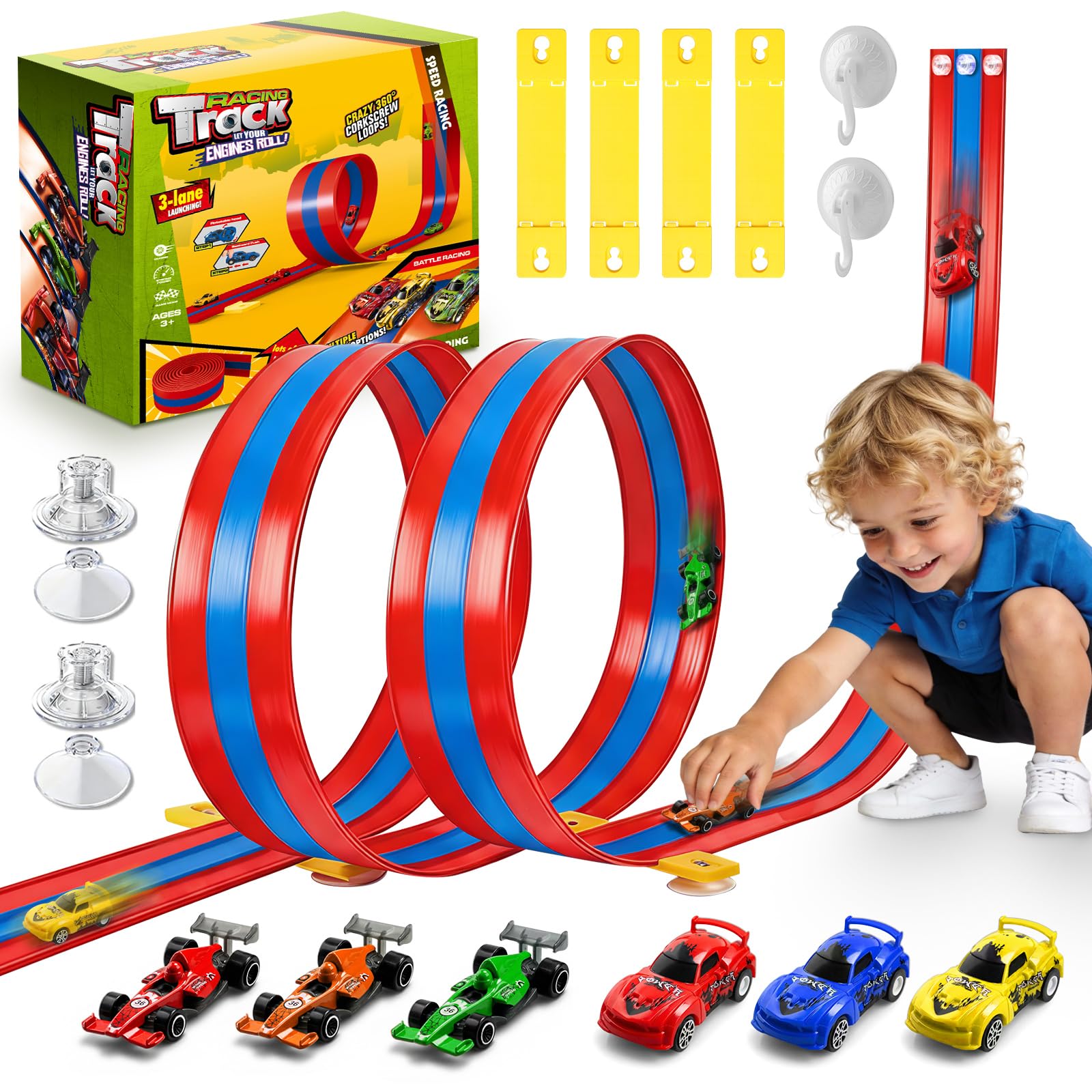 Pista flessibile per bambini