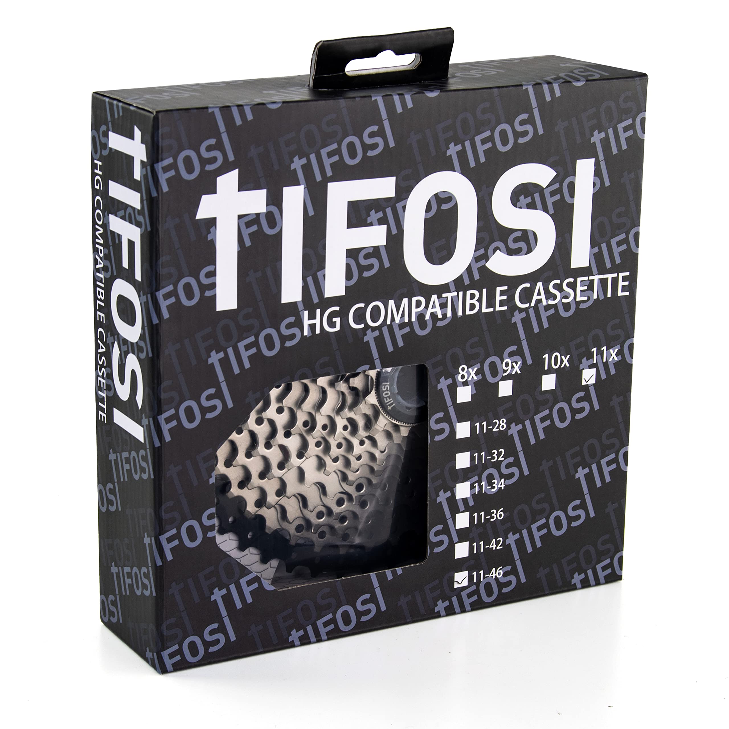 TIFOSI 11 Speed Shimano HG Cassette, Silver (11/25, Silver) - Image 3