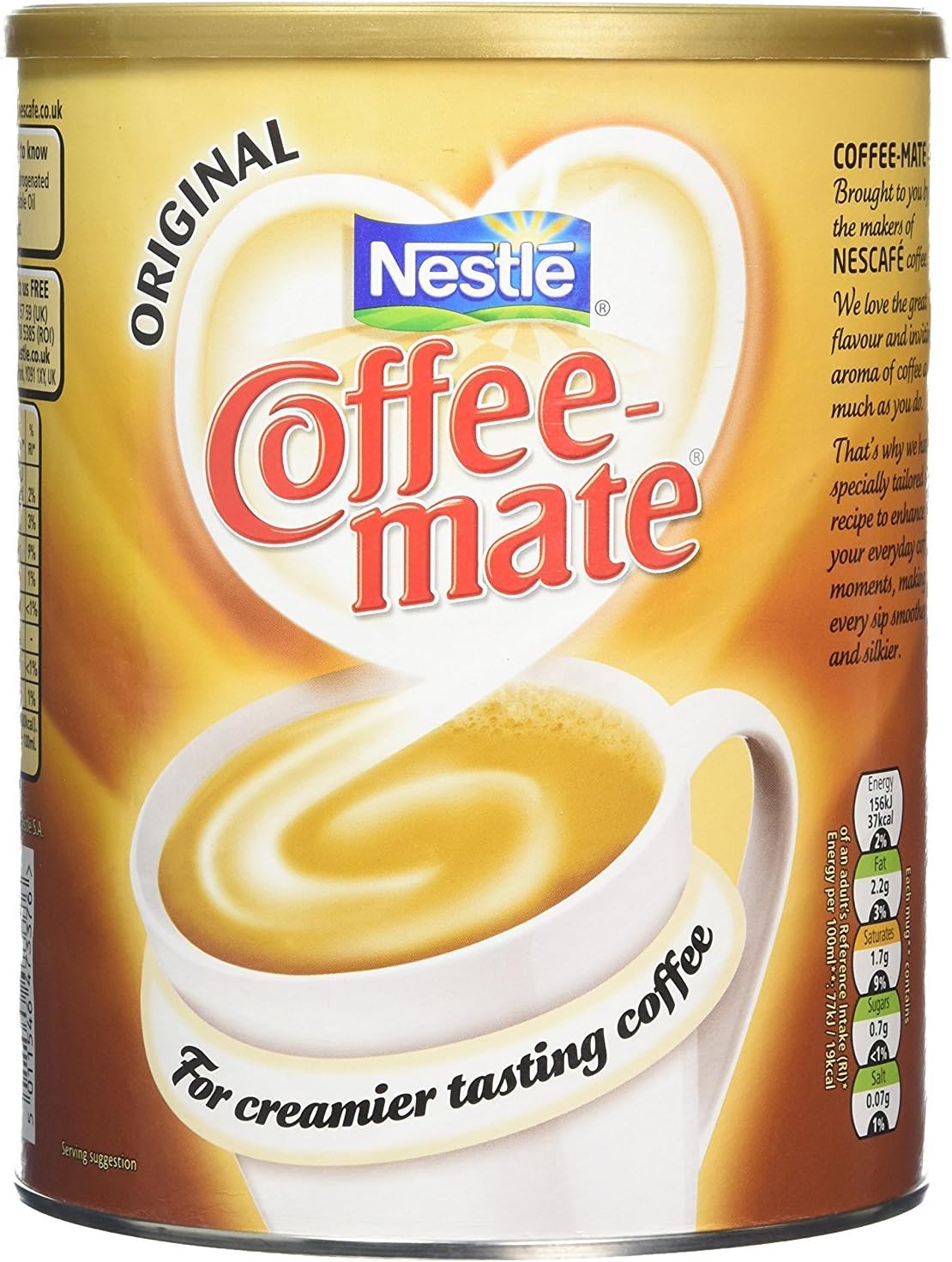 Nestlé Original Coffee Mate, 1kg