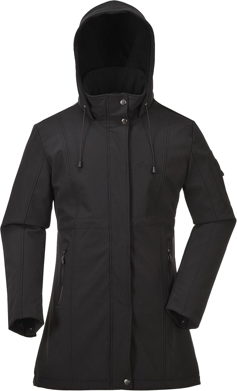 Portwest Women's Carla Soft Shell Jacket Black, Size 8 Amazon.co.uk