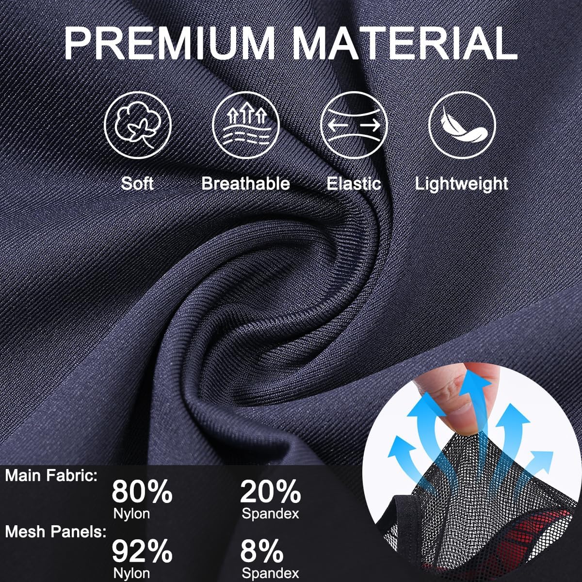 Men's Leggings Thermal Compression Tights Bulge Enhancing Pouch Base Layer for Athletic Sports Yoga