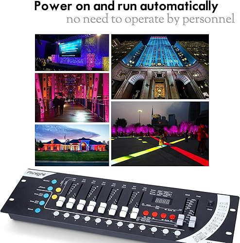 Miniatura 9 de Pknight El panel de pared de DMX y el tablero de 192 DMX para la iluminación arquitectónica del partido casero de la escuela de la iglesia