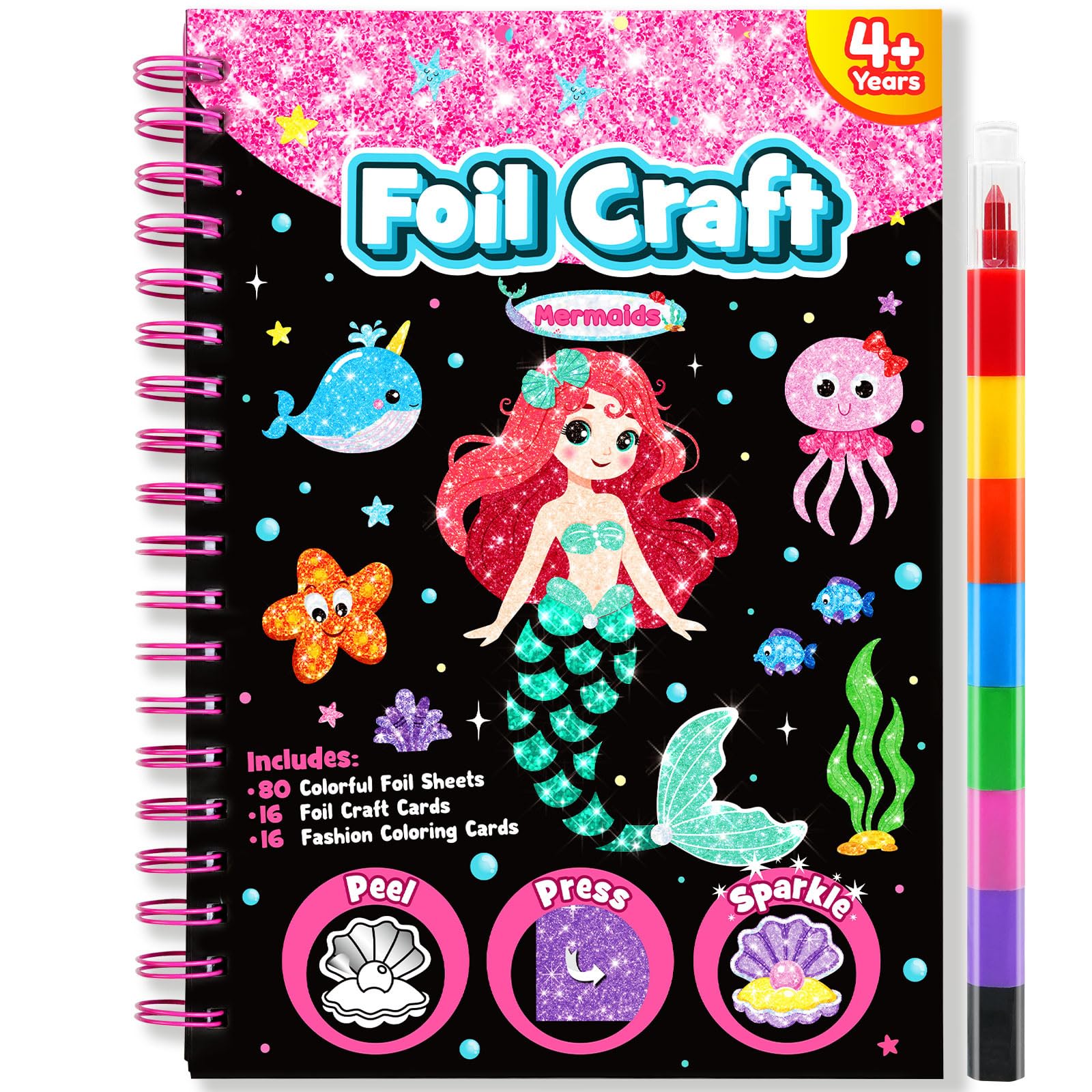 LIKYMO Foil Art for Kids
