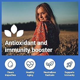 Luma Nutrition Premium Glutathione Supplement - 500mg - L-Glutathione - Antioxidant Support - Reduced - Liver Support - 60 Capsules