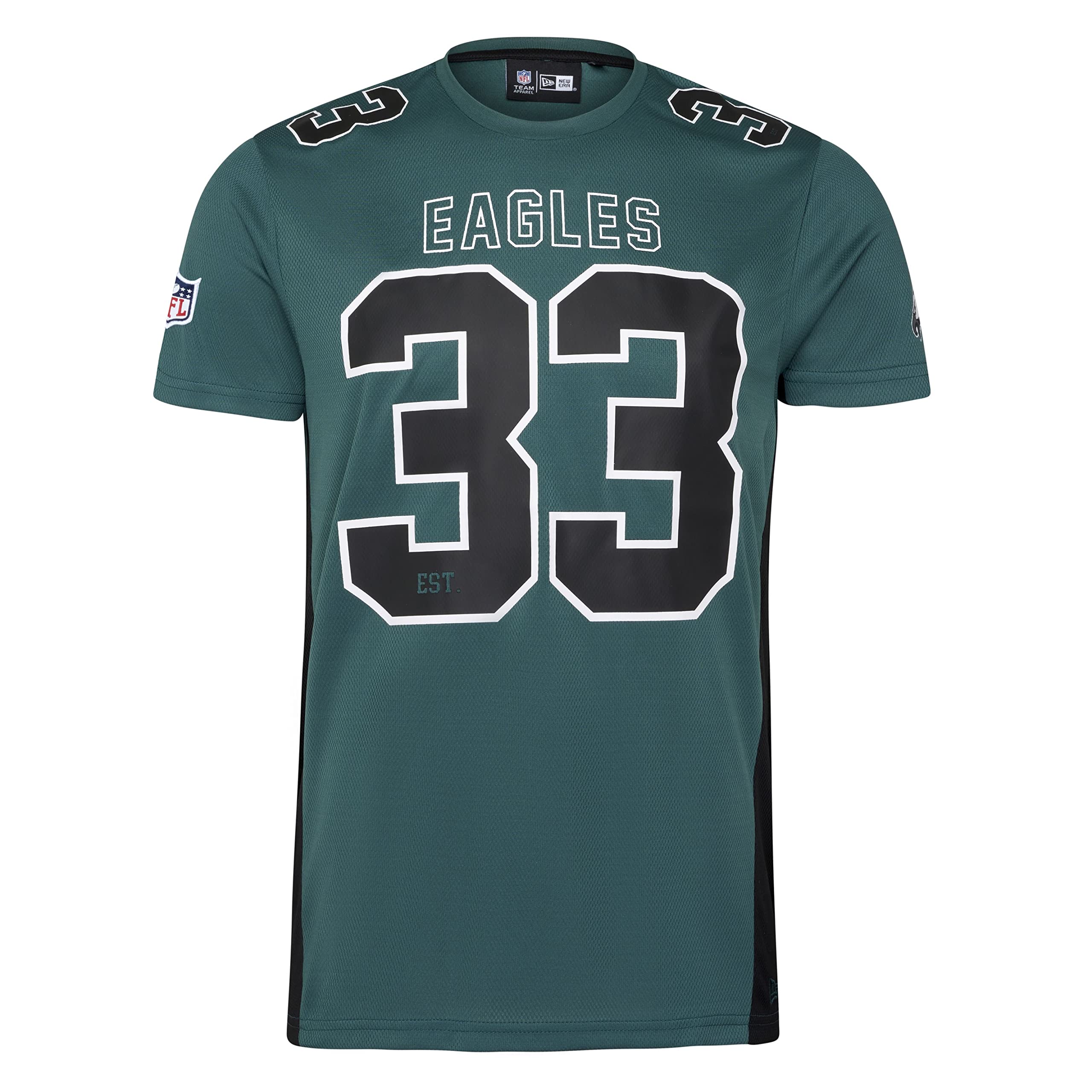 New Era NFL Established Number t-Shirt Football Américain Chemise de supporteur Maillot Logo de l'équipe - 1
