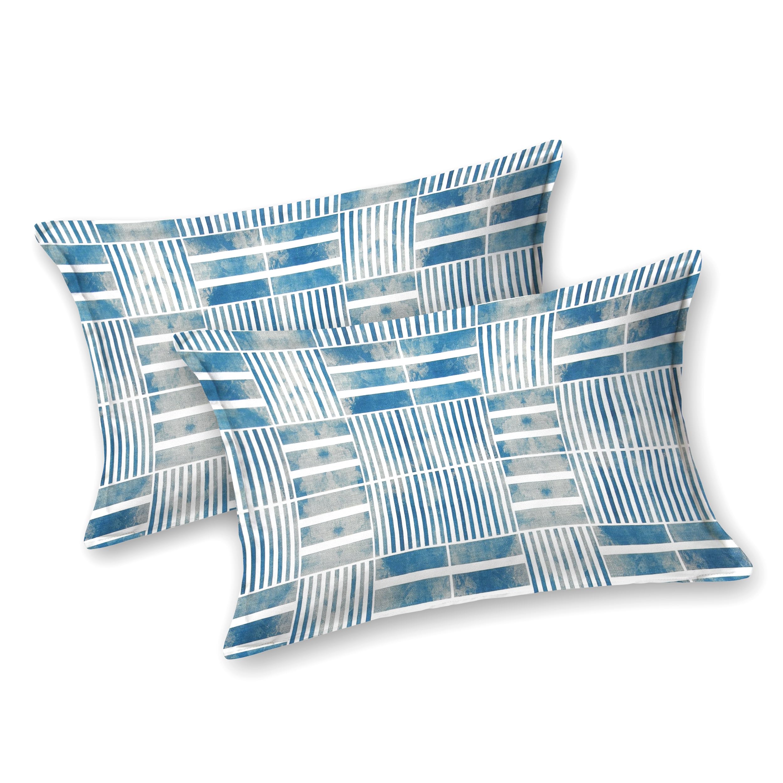 LINENWALAS Cotton Pillow Covers Set of 2, Bedroom Pillow Case with Envelope Closure, Soft Smooth Breathable Pillowcases for Home Hotel Quality Premium Pillow Inserts (17x27 inch, Marble Mist) (B0DC42YLJM) Amazon Price History, Amazon Price Tracker