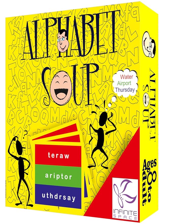 Buy Alphabet Soup (MultiColour) Online at Low Prices in India Amazon.in