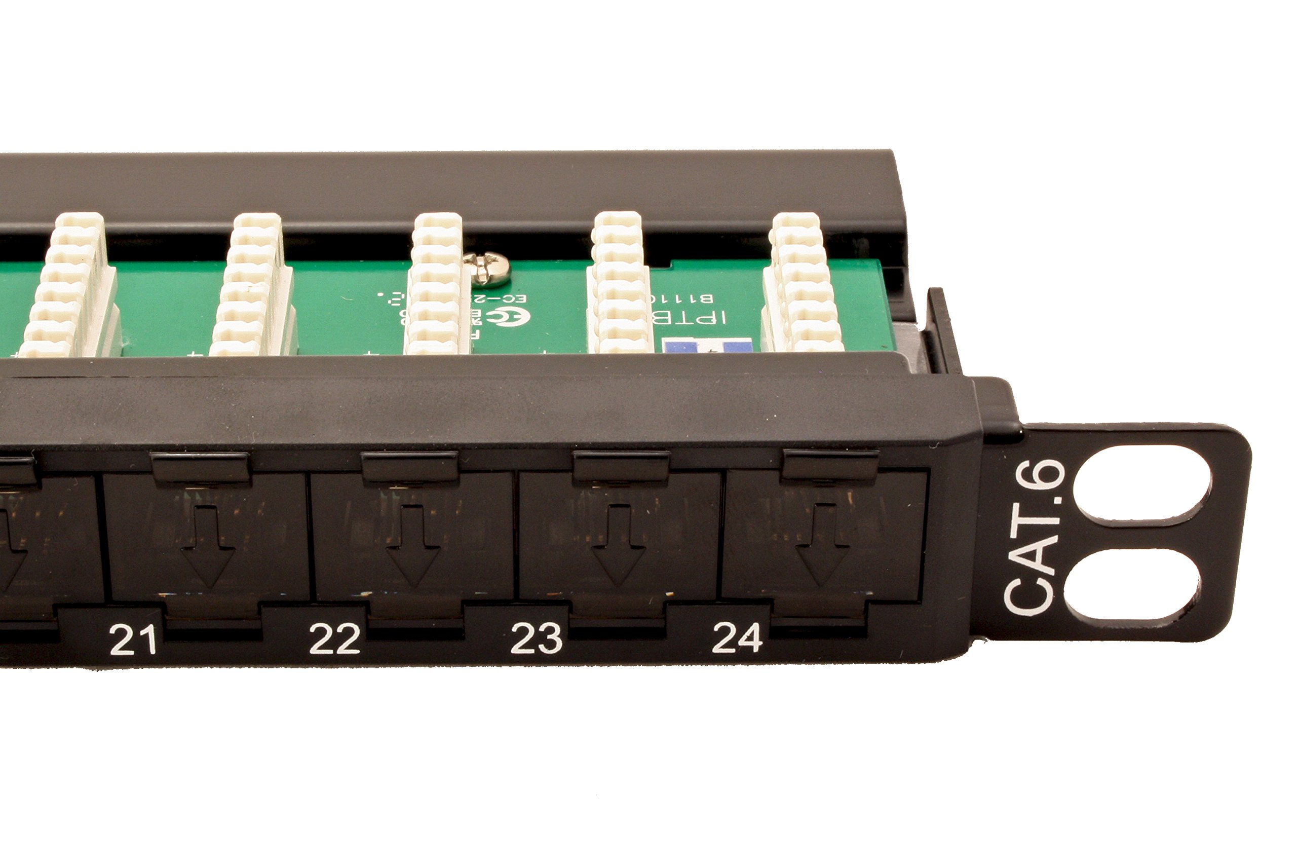 ROLINE 26110372 Kat. 6 48,26 cm (19 Zoll) Patchpanel, geschirmt schwarz