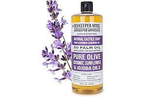 Beekeeper Made Natural Castile Soap, 32 fl oz - Lavender