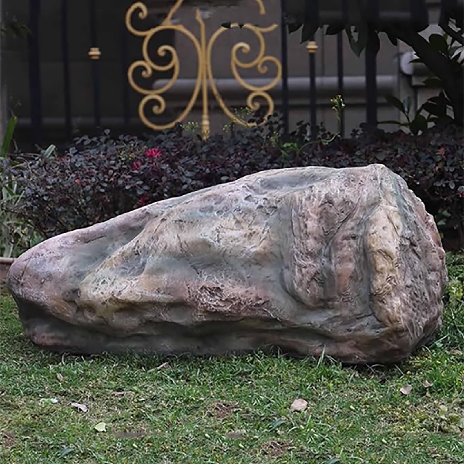 Wodoodporna osłona z włókna szklanego, imitacja kamienia ozdoba krajobrazu do dekoracji akwarium