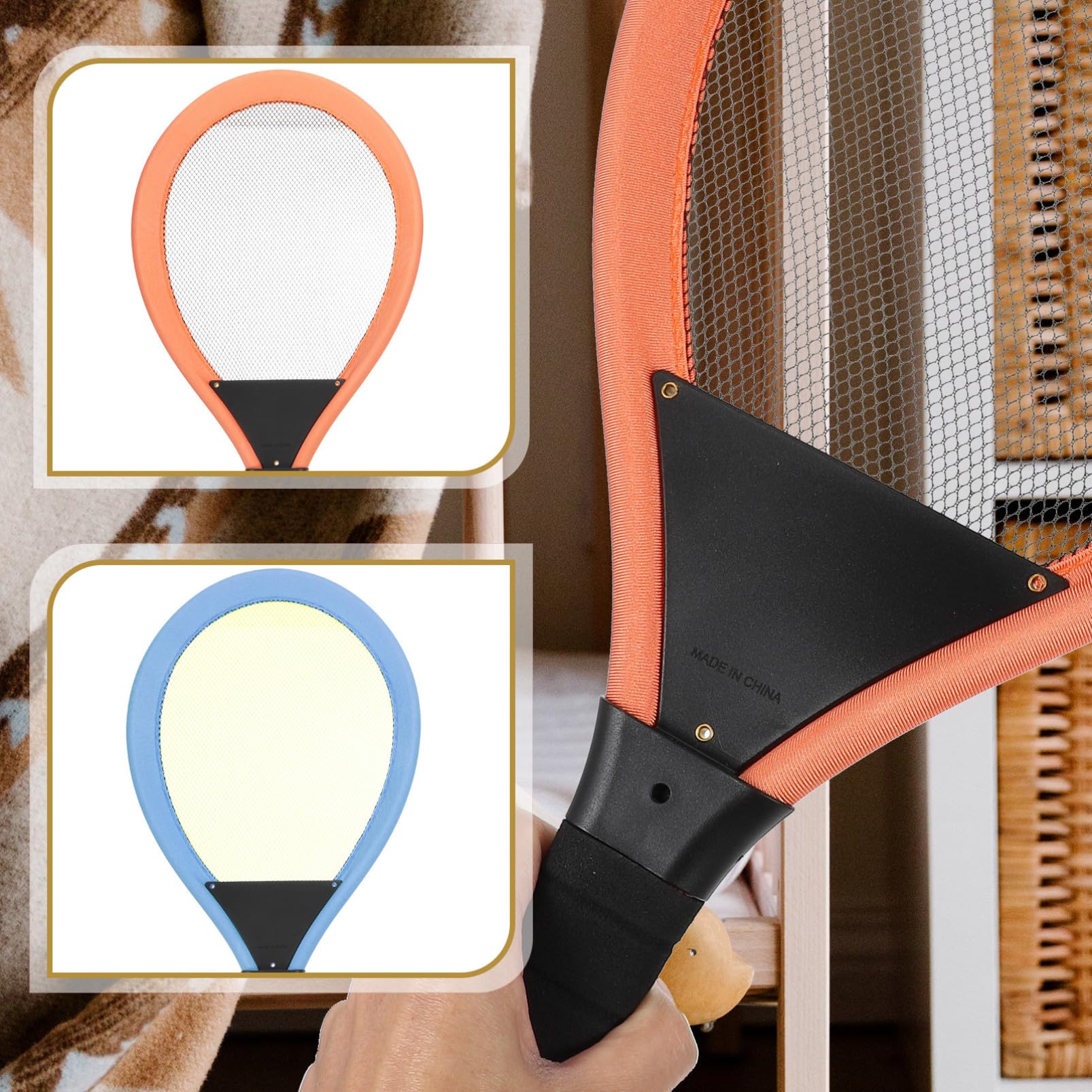 SUPVOX Set Racchette da Badminton per Ragazzo Ragazza, Leggero