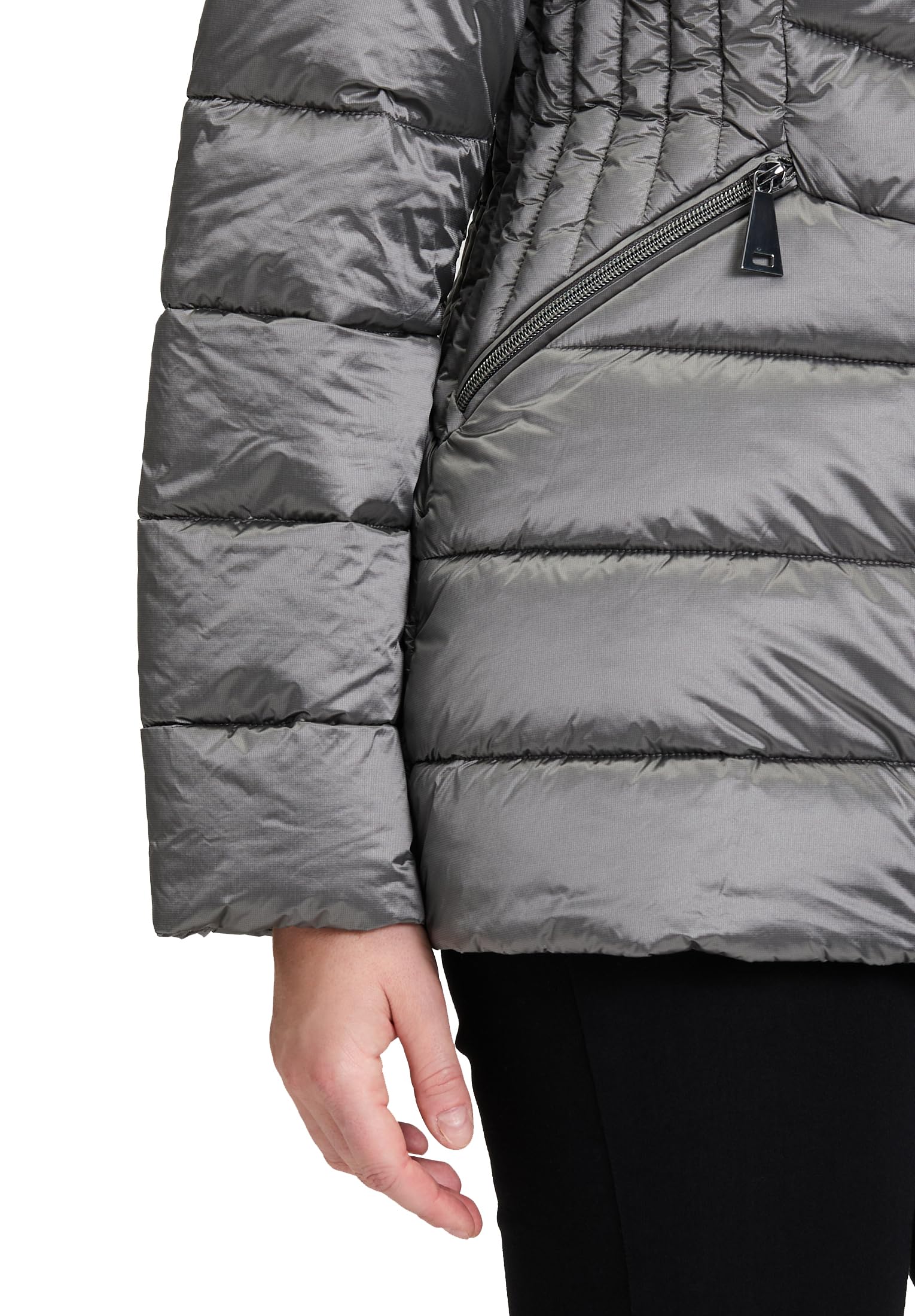 Betty Barclay Damen Outdoorjacke mit Abnehmbarer Kapuze