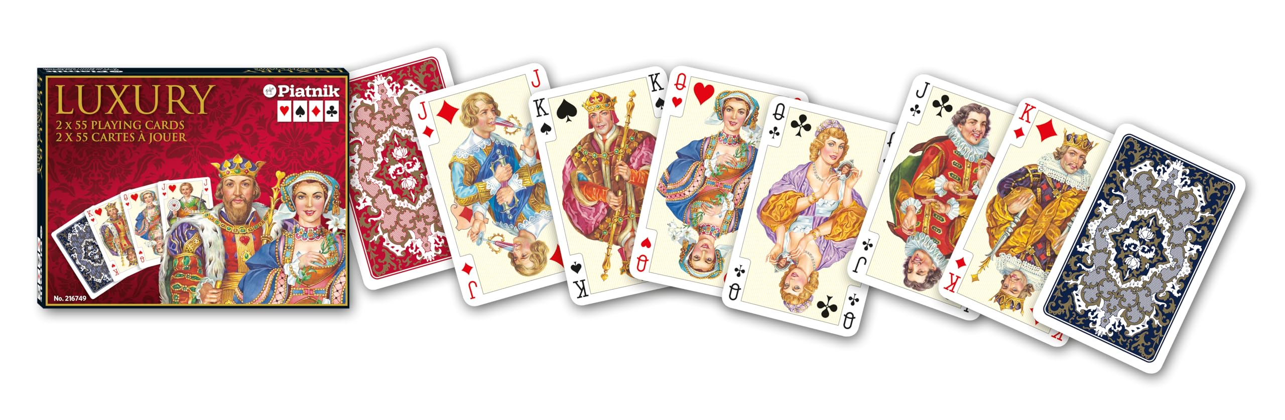 Amazon.com: Piatnik Luxury Playing Cards : Toys & Games