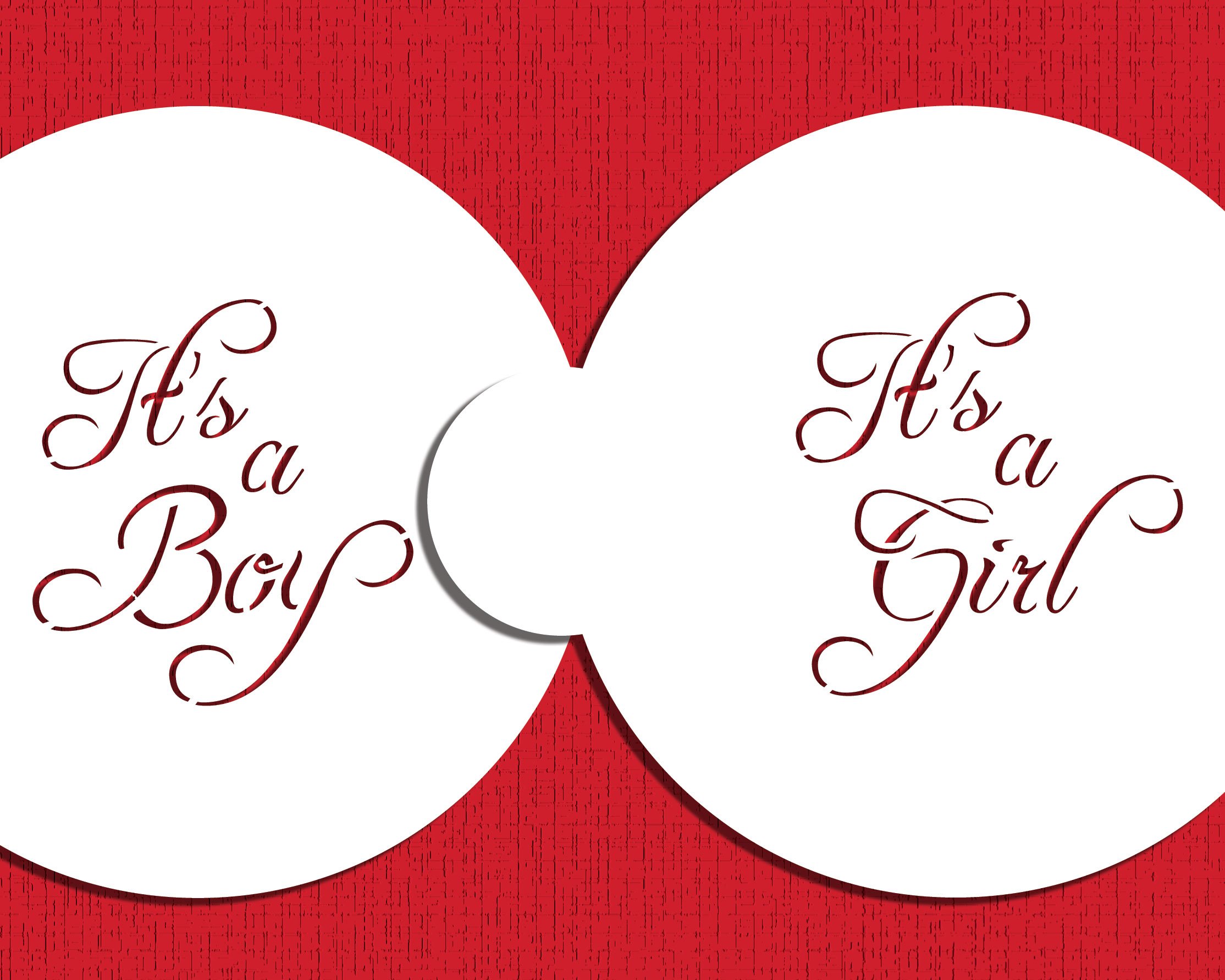 Script It's a Boy/Girl Cookie Top 3