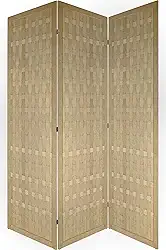 Biombo Trançado Divisoria de Ambiente Sanfonado Separador Decoração (3)
