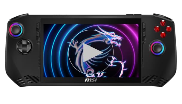 MSI Claw A1M Gaming Handheld with Intel Ultra Core Performance