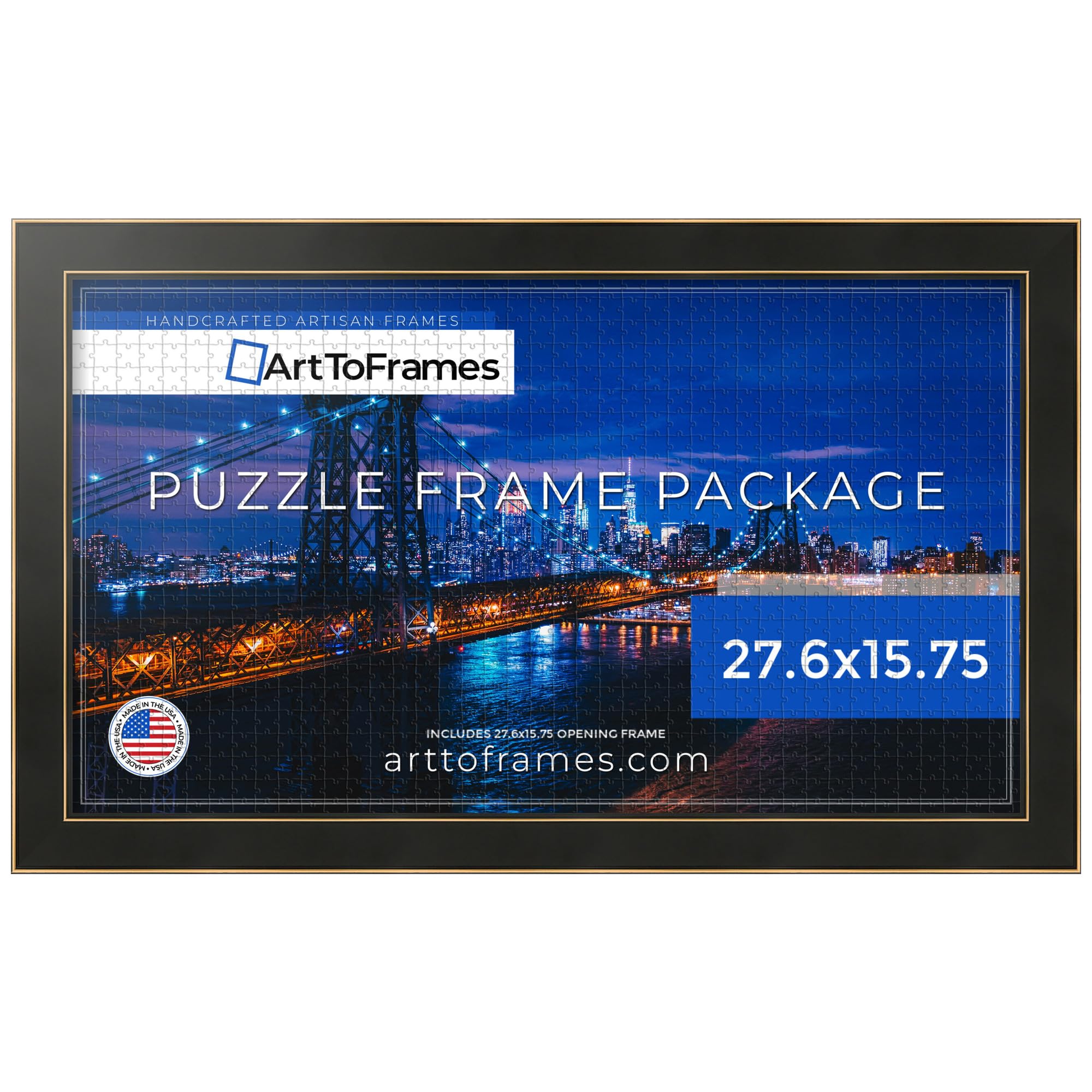 Amazon.com - ArtToFrames 27.6x15.75 INCH/70x40 CM Black Frame for