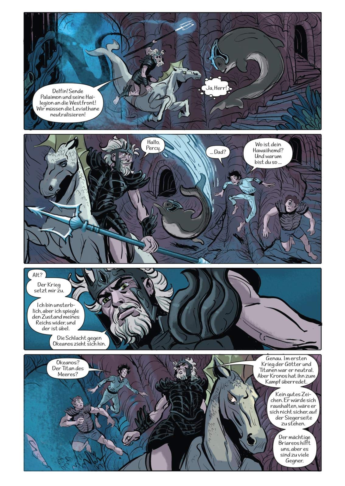 Percy Jackson (Comic) 5: Die letzte Göttin: Der Kinderbuch-Klassiker als Comic-Adaption für Jungen und Mädchen ab 12 Jahre über griechische Titanen und Halbgötter (5)