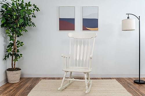 Miniatura 8 de Gift Mark 1233-3800C Giftmark - Silla mecedora para adultos color cereza