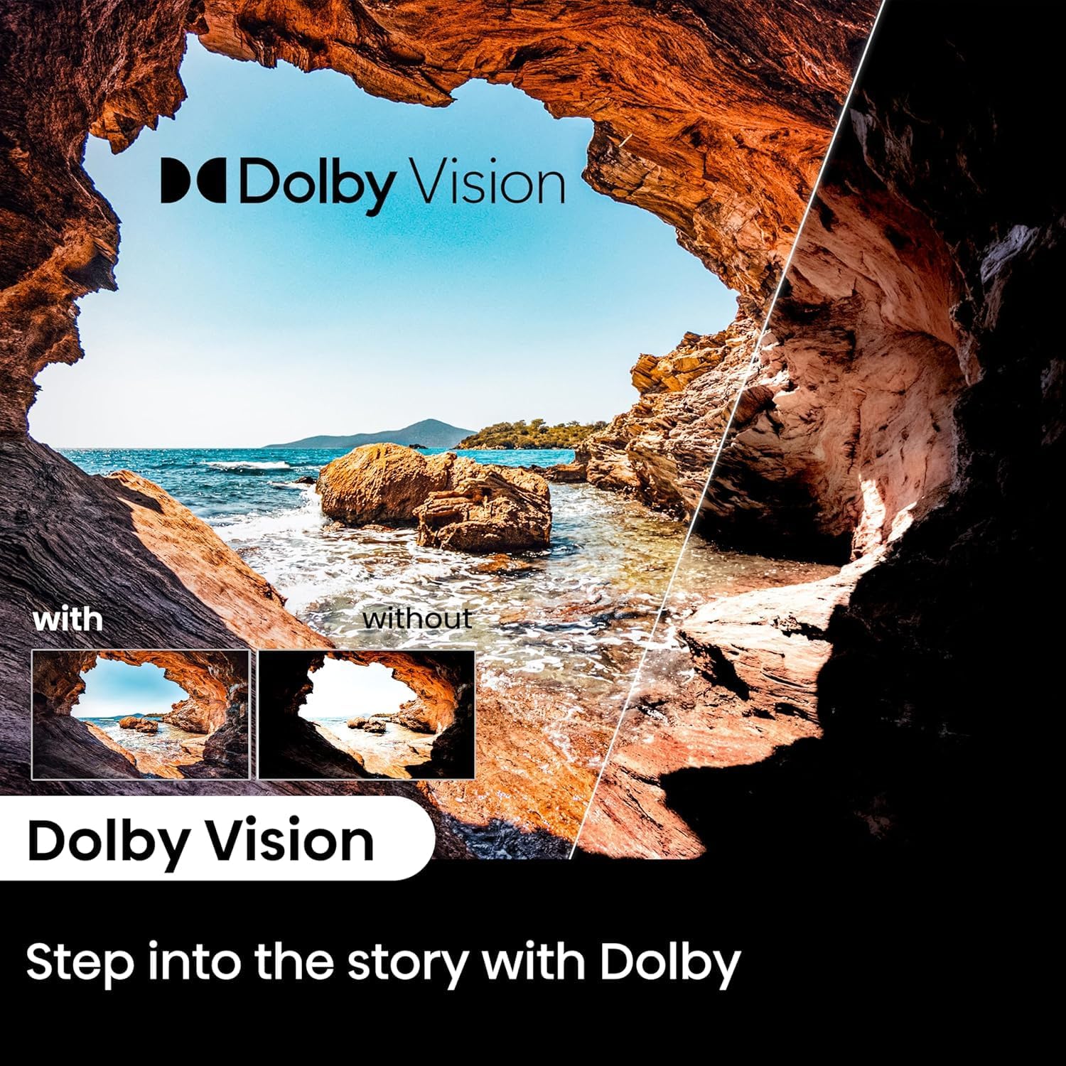 Budget | Hisense 43 inch Smart TV UHD 4K A62NS-Dolby Vision,Ga... - view 3