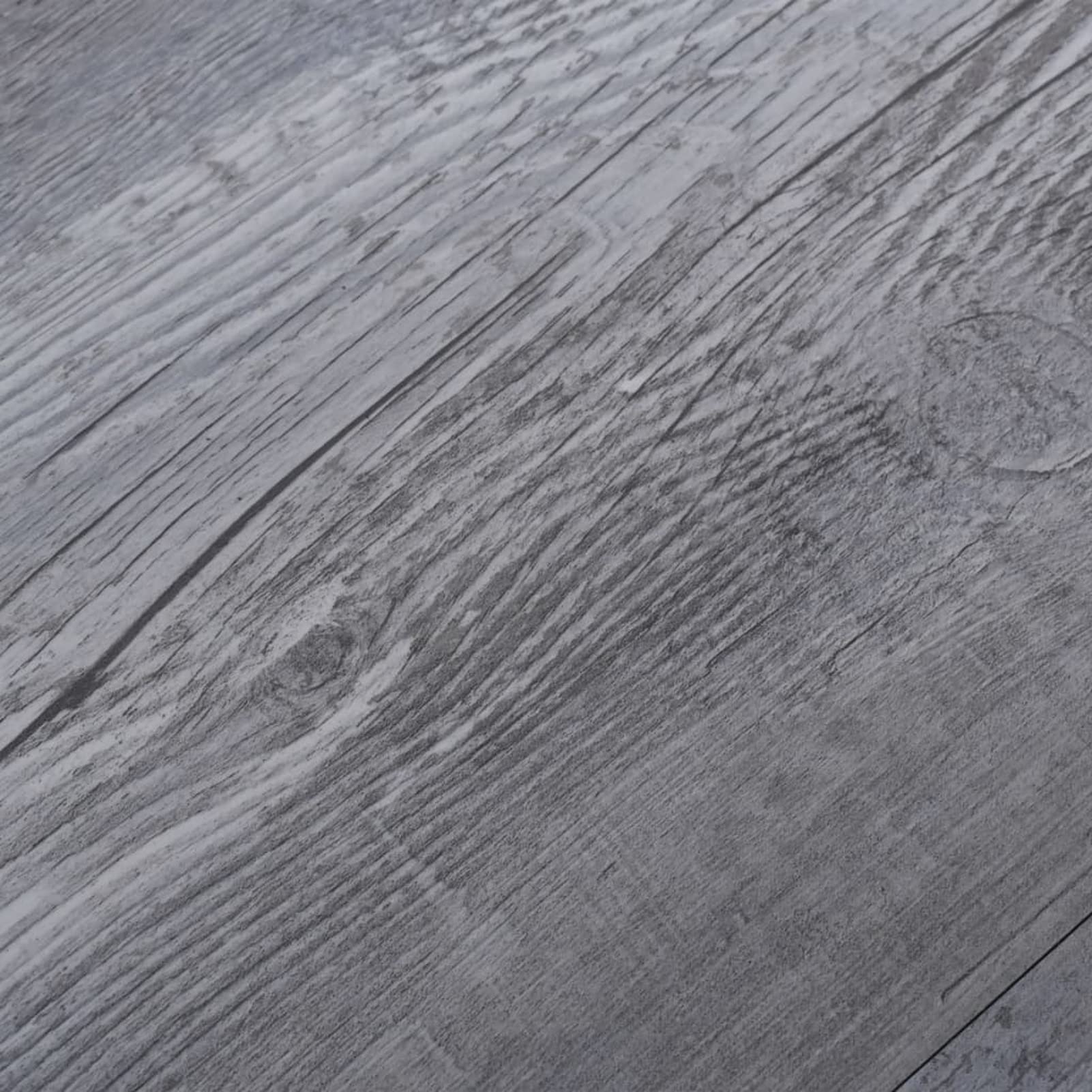 Lamas Suelo de PVC Autoadhesivas Madera Gris Mate 2,51 m² 2 mm, Suelo Autoadhesivo, Tarima Flotante para Suelos, Parquet Laminado para Suelo, Vinilico Click, Piso De Autoadhesivo - 342891ES