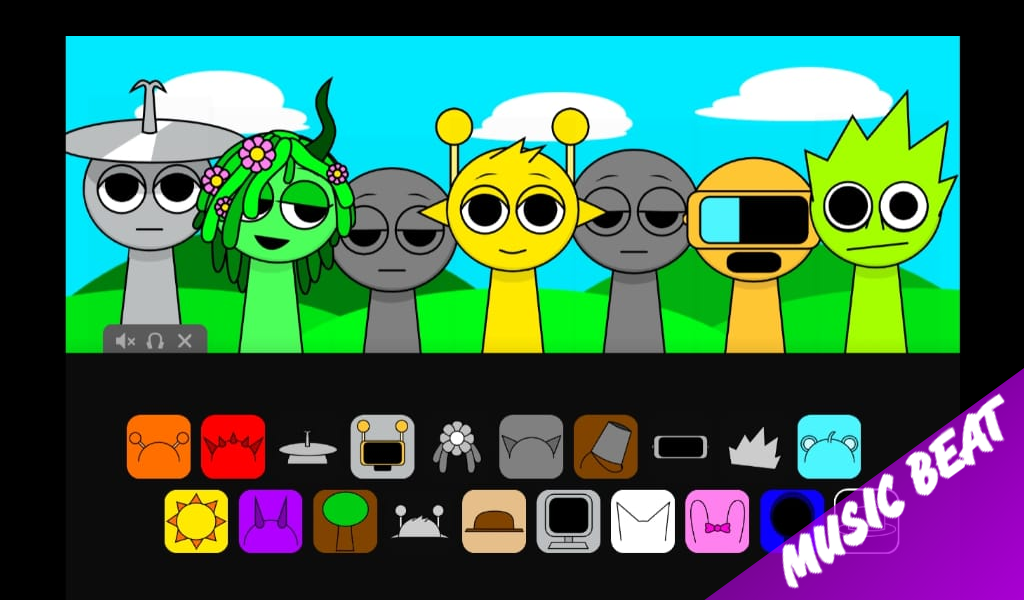 Characters Beat Mix App on Amazon Appstore