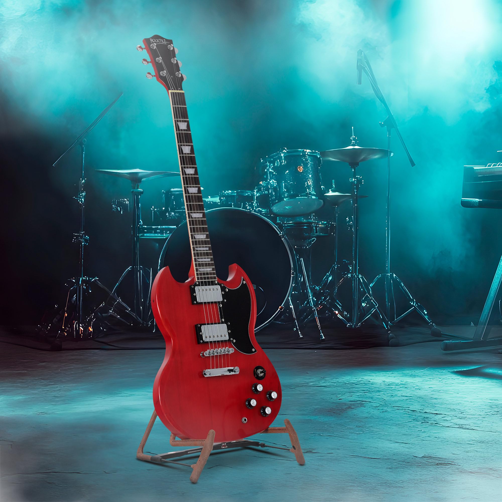 Rocktile Pro S-Red Guitare Électrique Heritage Cherry