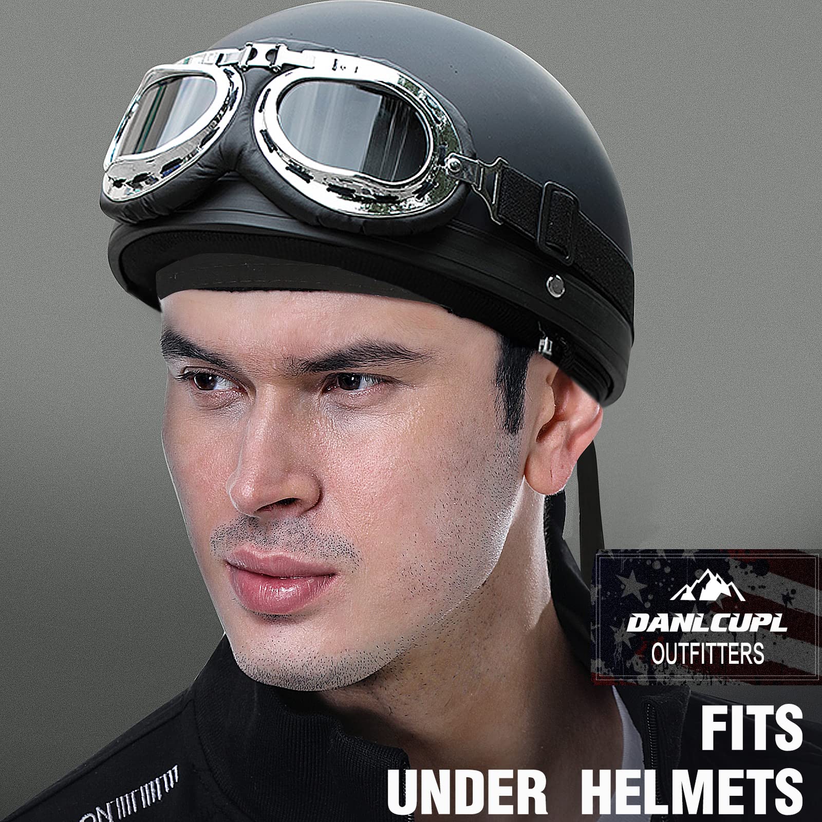 3 piezas de trapos de rocío con calavera de trapo de rocío, gorro pirata, envoltura para la cabeza, bandana, forro de casco para hombres, ciclismo, motocicleta