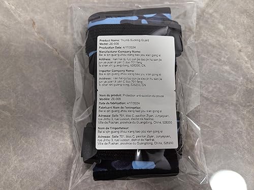 Miniatura 7 de Protector de succión de pulgar, prevención de succión de dedos, tapón de succión de pulgar para niños pequeños, tratamiento de mordida de uñas, anti