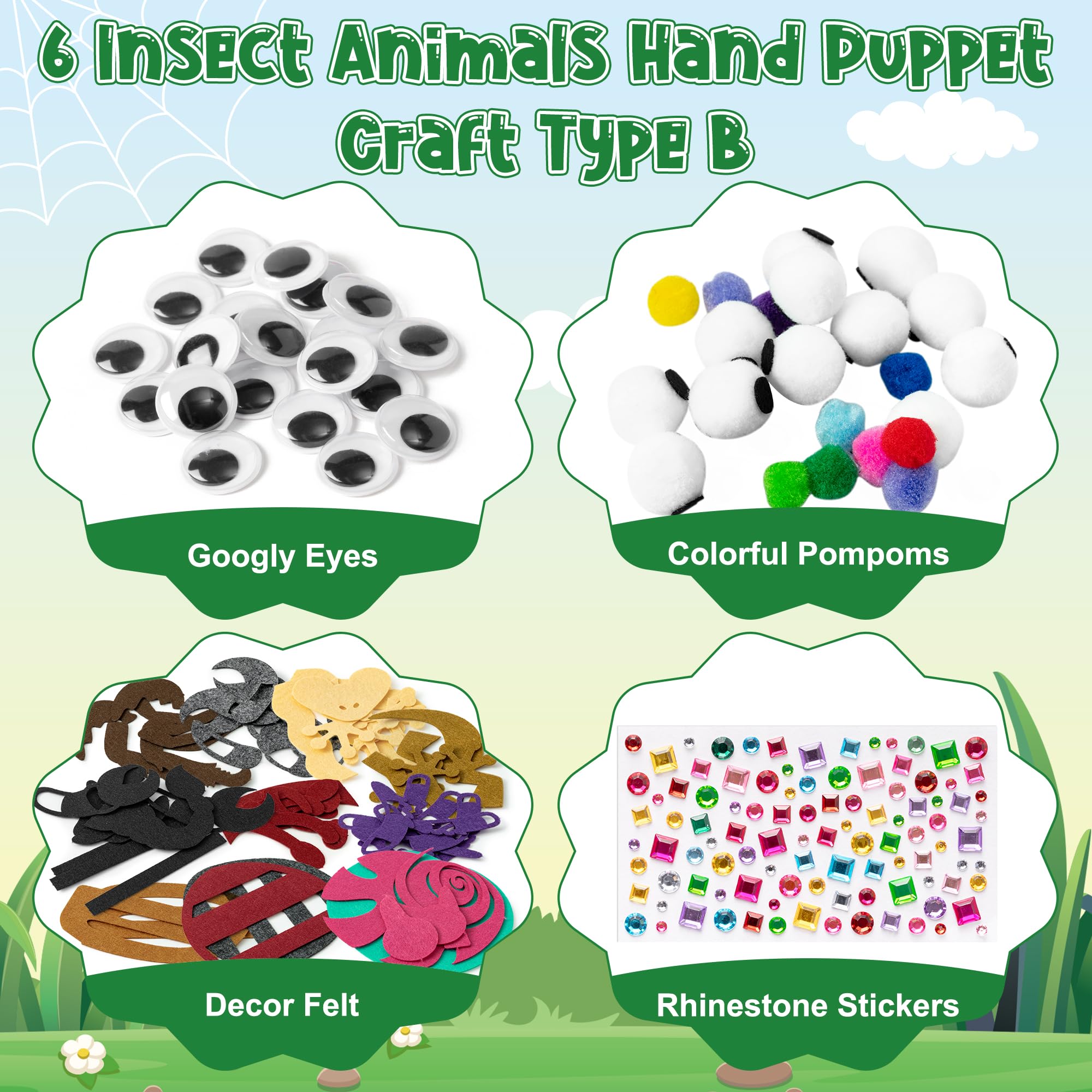 WATINC Hand Puppet Making Kit - Image 2