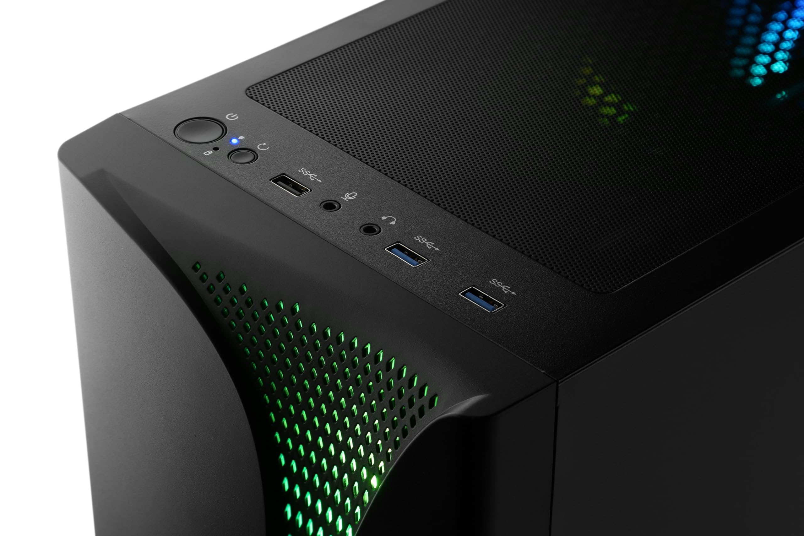 Basic Gaming PC mit Windows 11 Home | AMD Ryzen 5 4500 6x3.6GHz | GeForce RTX 3050 | 500GB M.2 NVMe | 16GB DDR4 RAM | WLAN, Computer für Zocker, Gamer Desktop Rechner zum Spielen | A10040