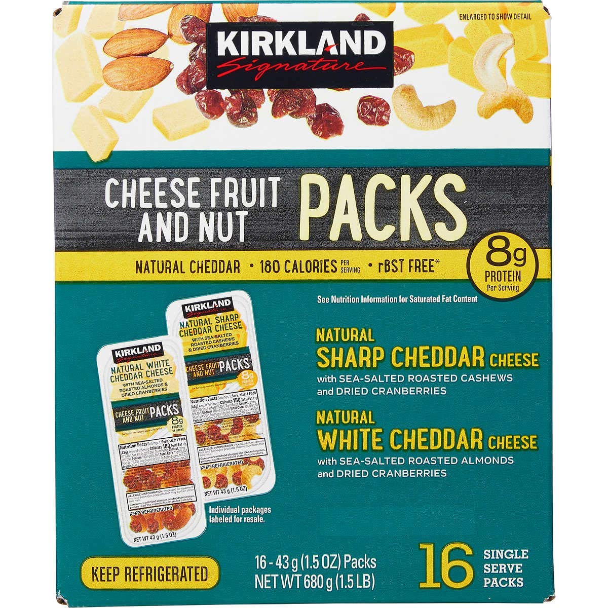 Cheese Fruit and Nut Packs Grocery & Gourmet Food