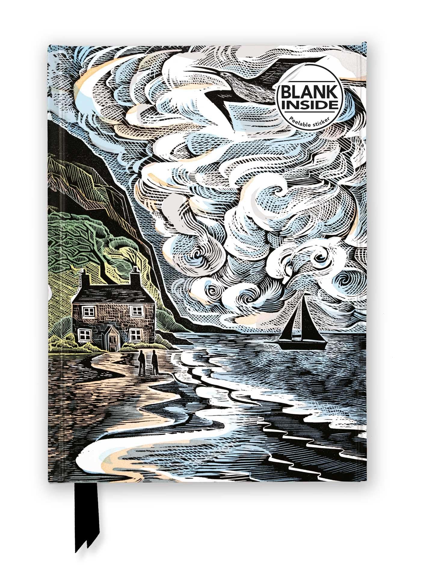 Angela Harding: Curlew Cry (Foiled Blank Journal) (Flame Tree Blank Notebooks)