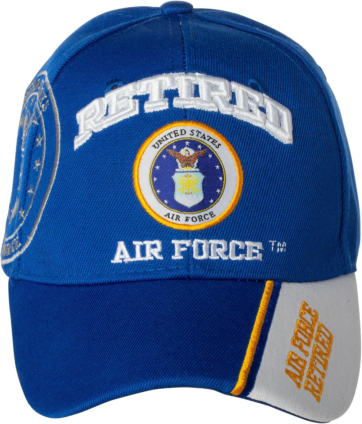 Artisan Owl Officially Licensed Veteran US Air Force Logo and Emblem Embroidered Baseball Cap